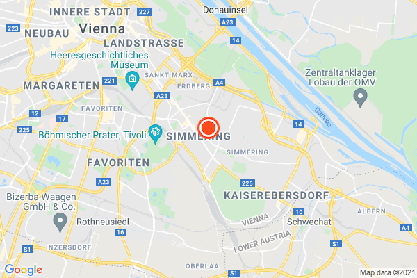Bild der Adressposition auf der Karte