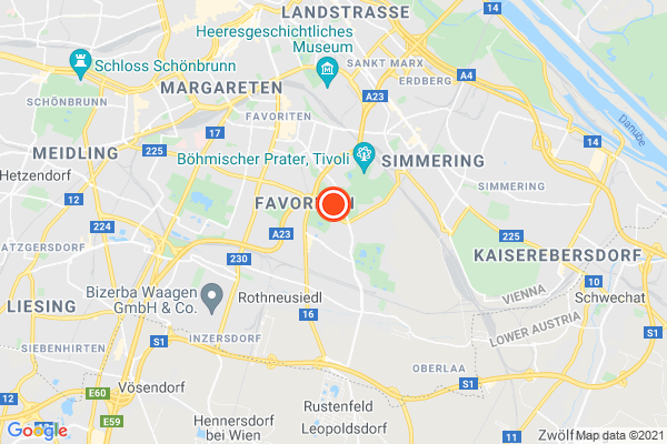 Bild der Adressposition auf der Karte