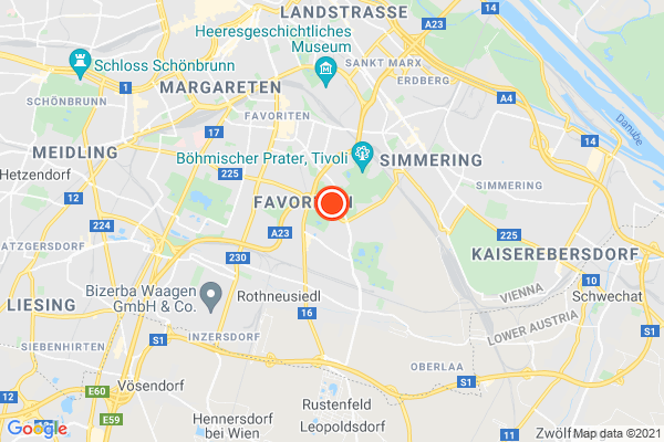 Bild der Adressposition auf der Karte