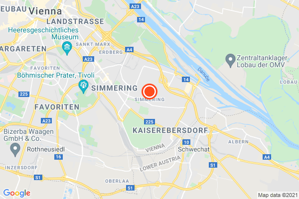Bild der Adressposition auf der Karte