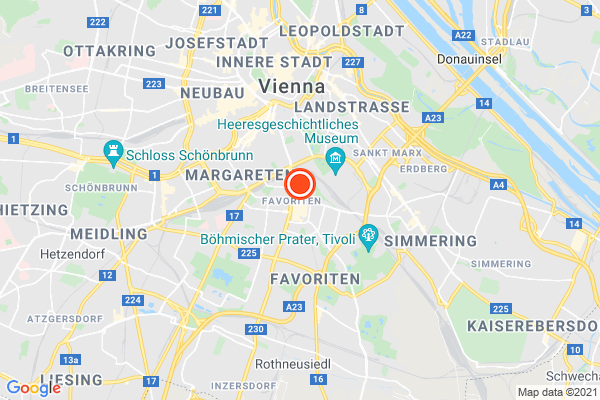 Bild der Adressposition auf der Karte