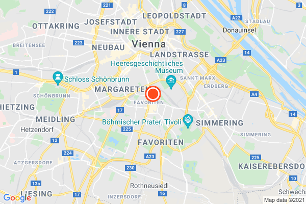 Bild der Adressposition auf der Karte
