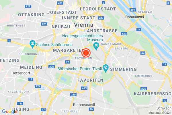 Bild der Adressposition auf der Karte