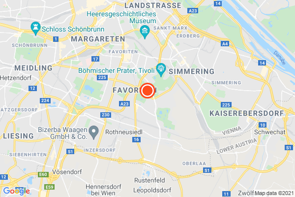 Bild der Adressposition auf der Karte
