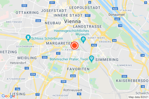 Bild der Adressposition auf der Karte