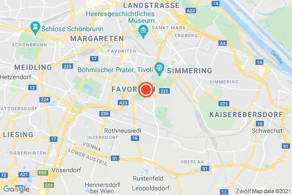 Bild der Adressposition auf der Karte
