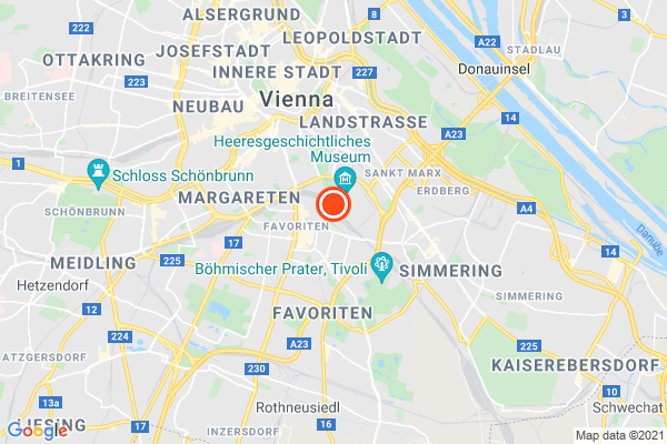 Bild der Adressposition auf der Karte