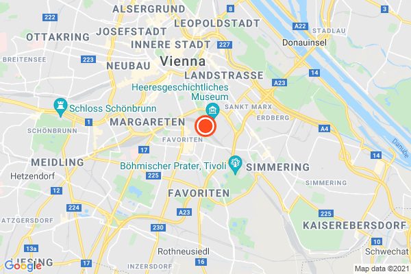 Bild der Adressposition auf der Karte