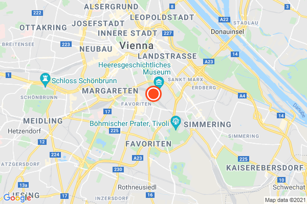 Bild der Adressposition auf der Karte