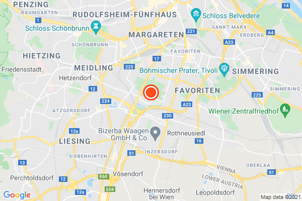 Bild der Adressposition auf der Karte