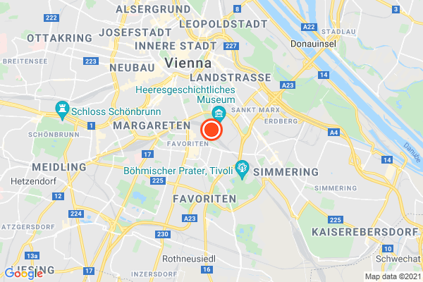 Bild der Adressposition auf der Karte