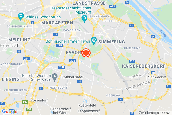 Bild der Adressposition auf der Karte