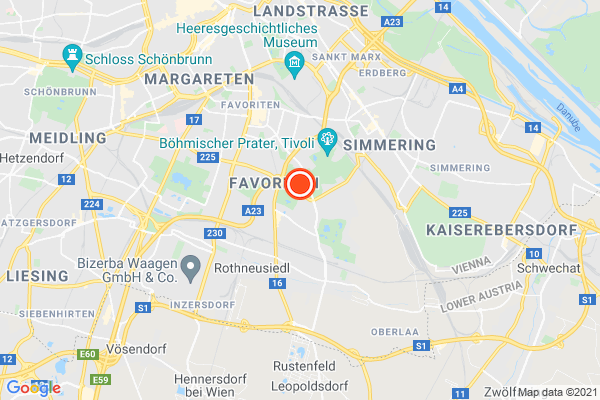 Bild der Adressposition auf der Karte