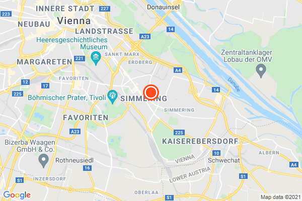 Bild der Adressposition auf der Karte