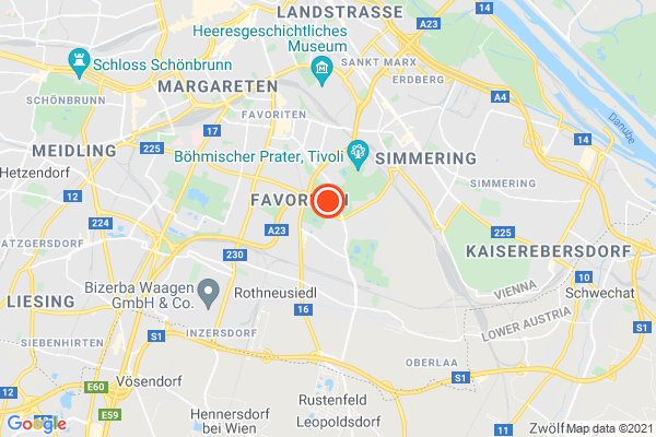Bild der Adressposition auf der Karte