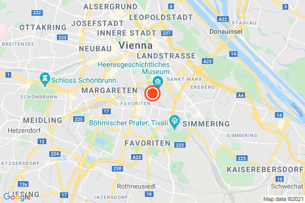 Bild der Adressposition auf der Karte
