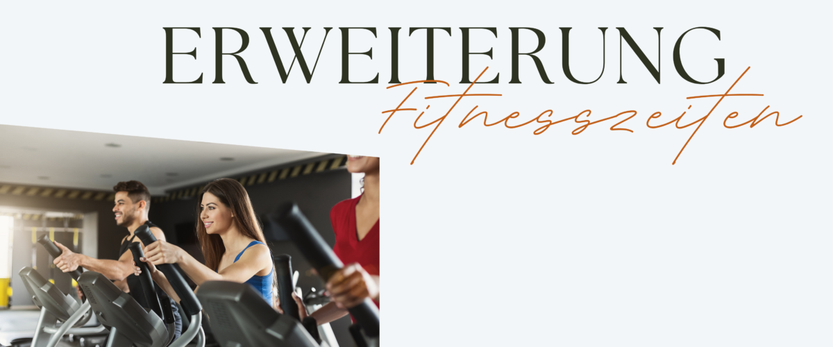 Fitness Öffnungszeiten